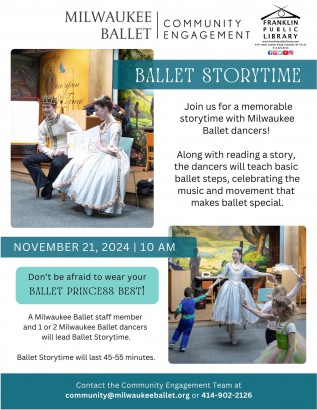 Ballet Storytime (All Ages, Drop-in)